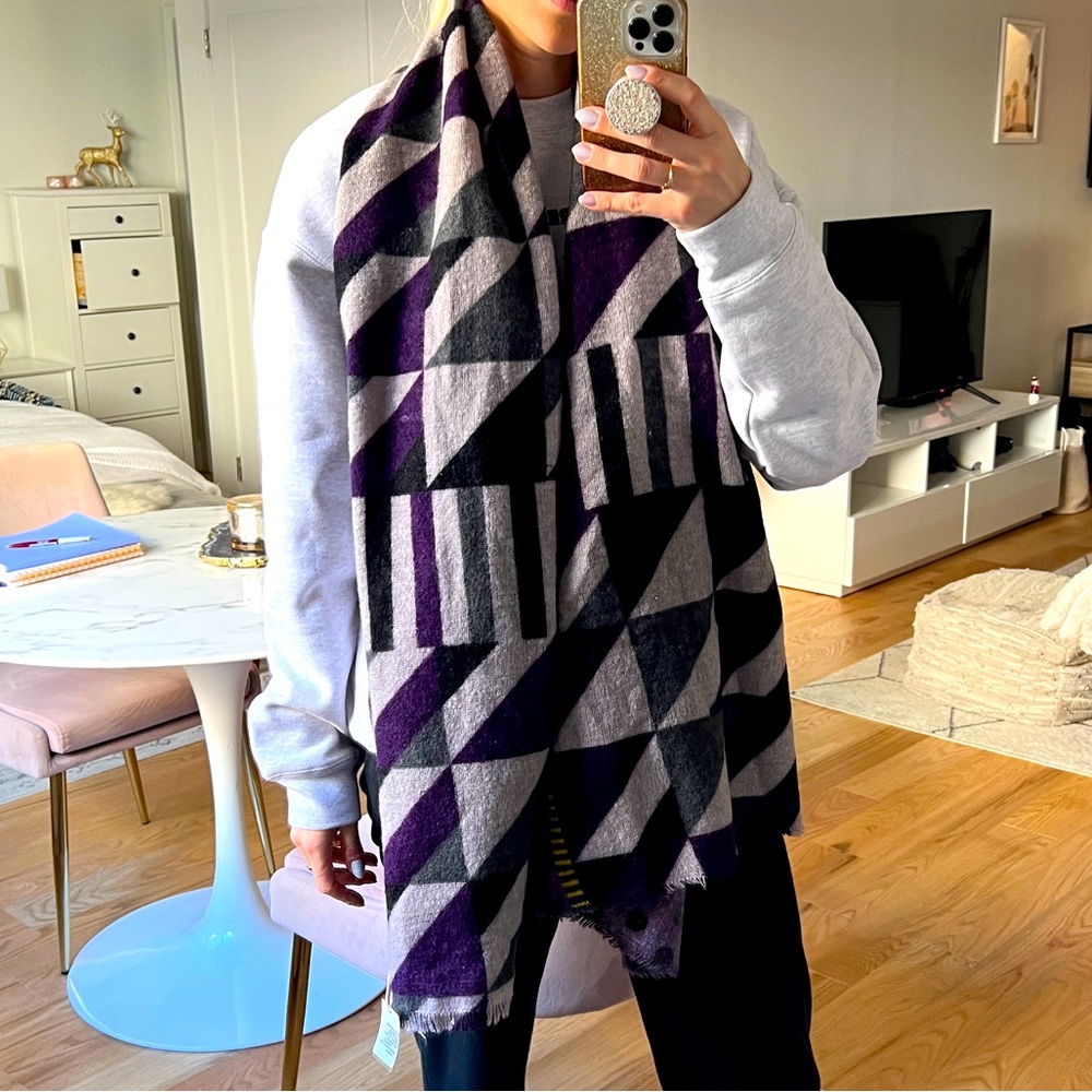 Cashmere scarf - purple & other colors